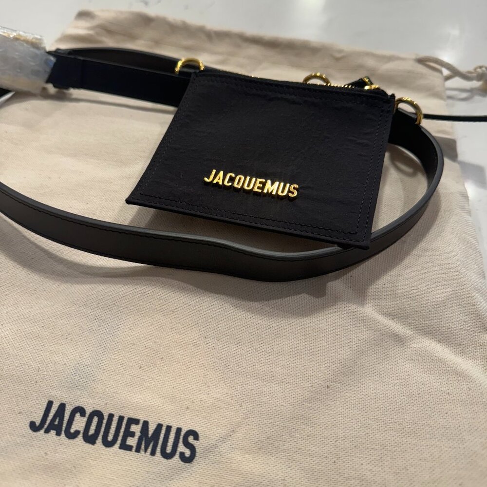 JACQUEMUS D-Ring Pouch Belt